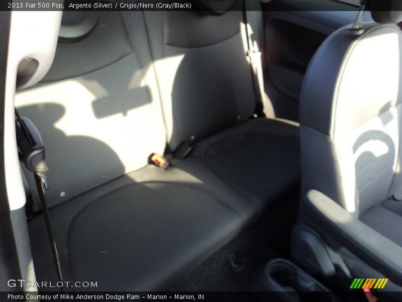 Argento (Silver) / Grigio/Nero (Gray/Black) 2013 Fiat 500 Pop