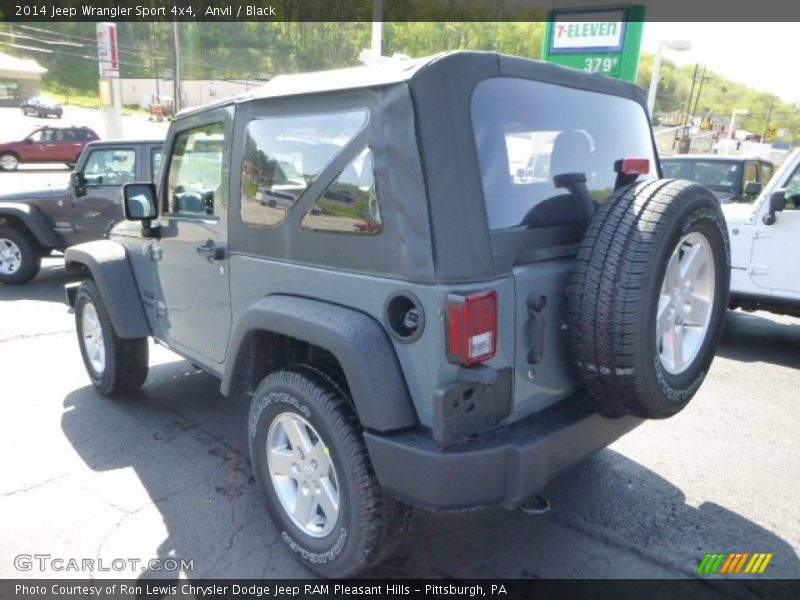 Anvil / Black 2014 Jeep Wrangler Sport 4x4