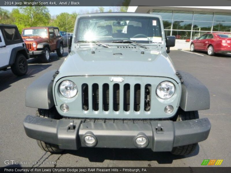 Anvil / Black 2014 Jeep Wrangler Sport 4x4