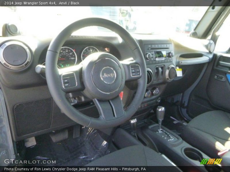 Anvil / Black 2014 Jeep Wrangler Sport 4x4