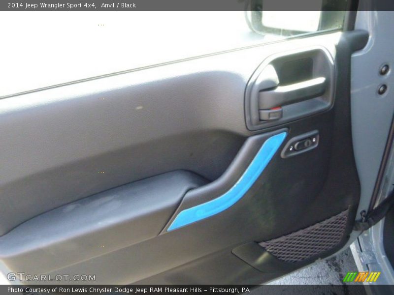 Anvil / Black 2014 Jeep Wrangler Sport 4x4