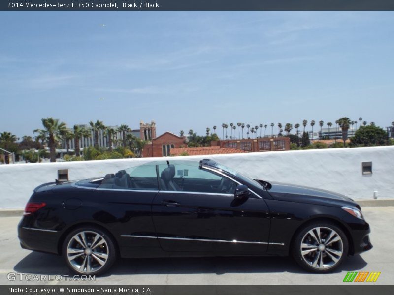 Black / Black 2014 Mercedes-Benz E 350 Cabriolet