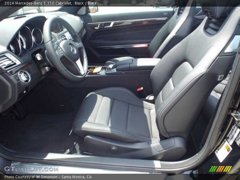 Black / Black 2014 Mercedes-Benz E 350 Cabriolet
