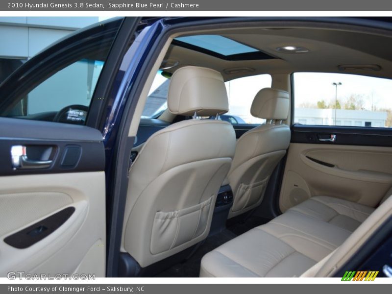 Sapphire Blue Pearl / Cashmere 2010 Hyundai Genesis 3.8 Sedan