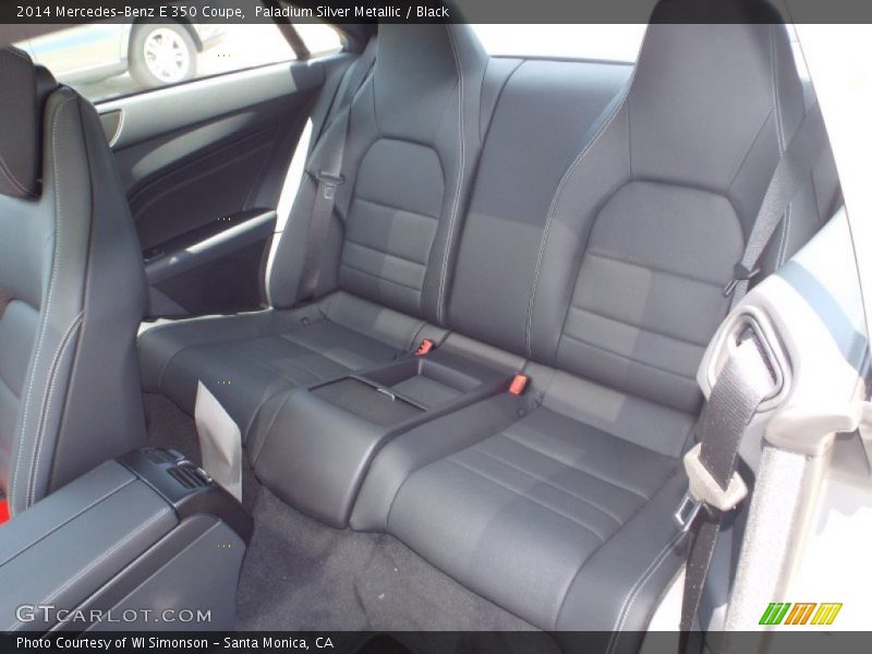 Paladium Silver Metallic / Black 2014 Mercedes-Benz E 350 Coupe