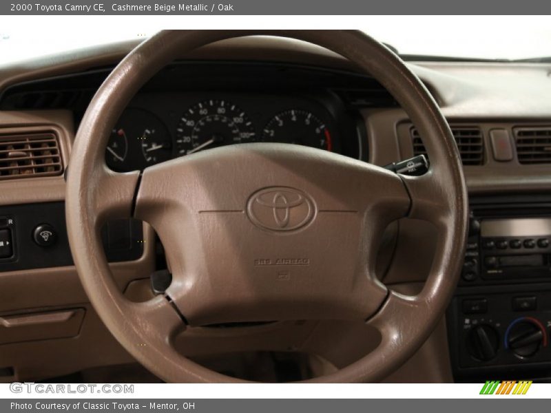 Cashmere Beige Metallic / Oak 2000 Toyota Camry CE
