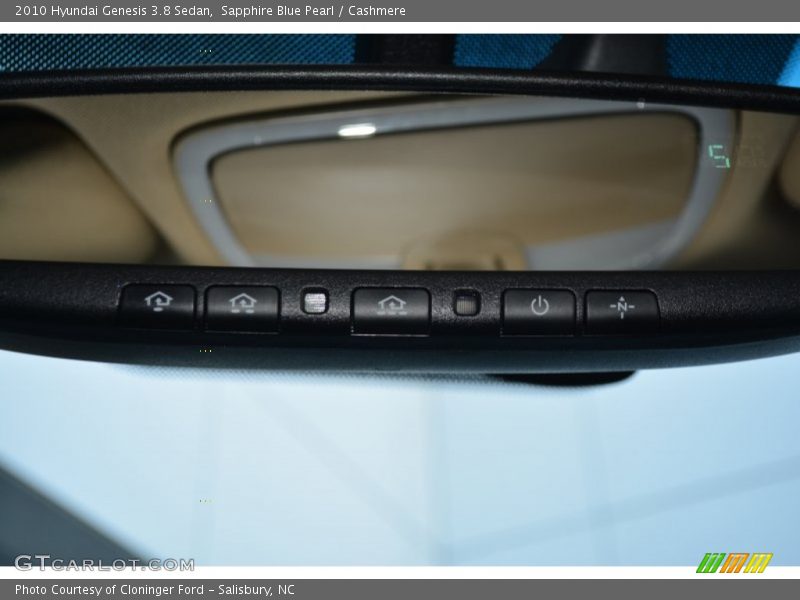 Sapphire Blue Pearl / Cashmere 2010 Hyundai Genesis 3.8 Sedan