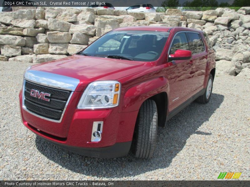 Crystal Red Tintcoat / Jet Black 2014 GMC Terrain SLE