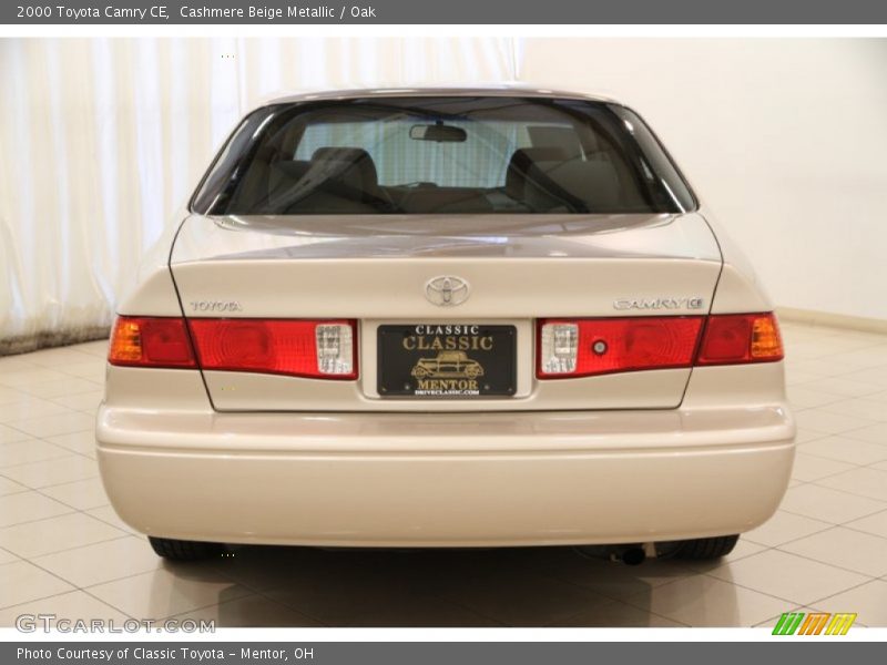 Cashmere Beige Metallic / Oak 2000 Toyota Camry CE