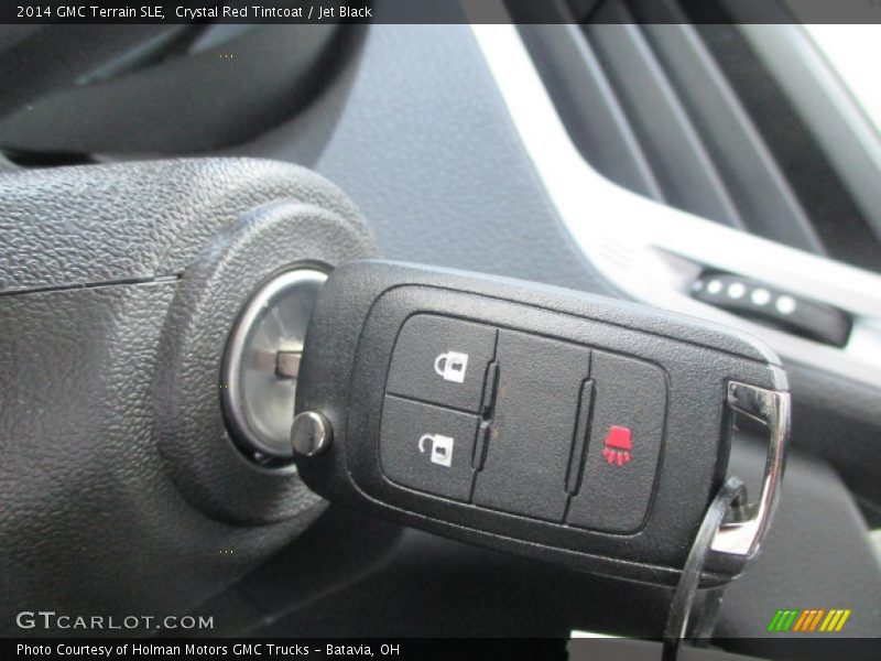 Crystal Red Tintcoat / Jet Black 2014 GMC Terrain SLE