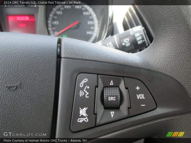 Crystal Red Tintcoat / Jet Black 2014 GMC Terrain SLE