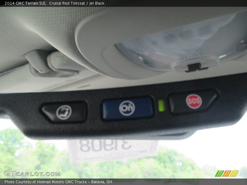 Crystal Red Tintcoat / Jet Black 2014 GMC Terrain SLE