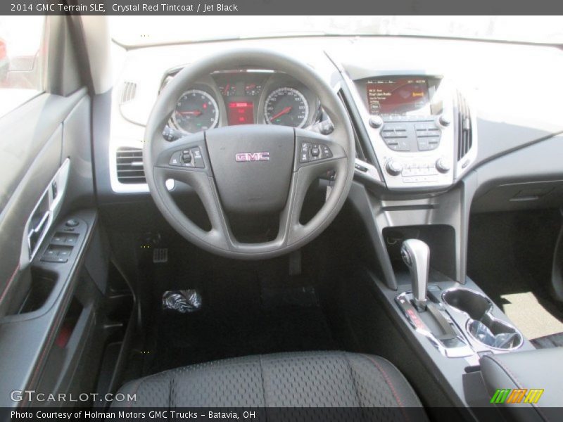 Crystal Red Tintcoat / Jet Black 2014 GMC Terrain SLE