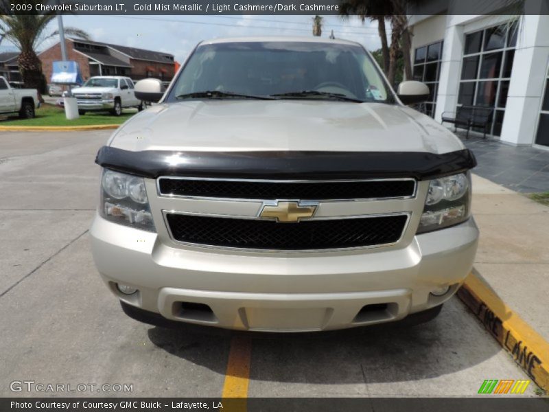Gold Mist Metallic / Light Cashmere/Dark Cashmere 2009 Chevrolet Suburban LT