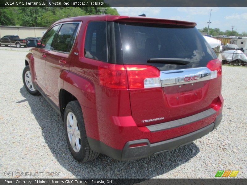 Crystal Red Tintcoat / Jet Black 2014 GMC Terrain SLE