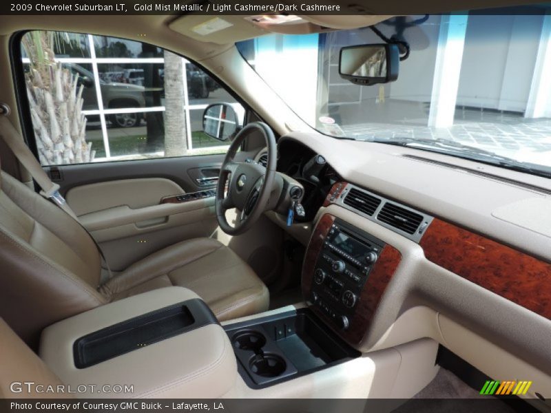 Gold Mist Metallic / Light Cashmere/Dark Cashmere 2009 Chevrolet Suburban LT