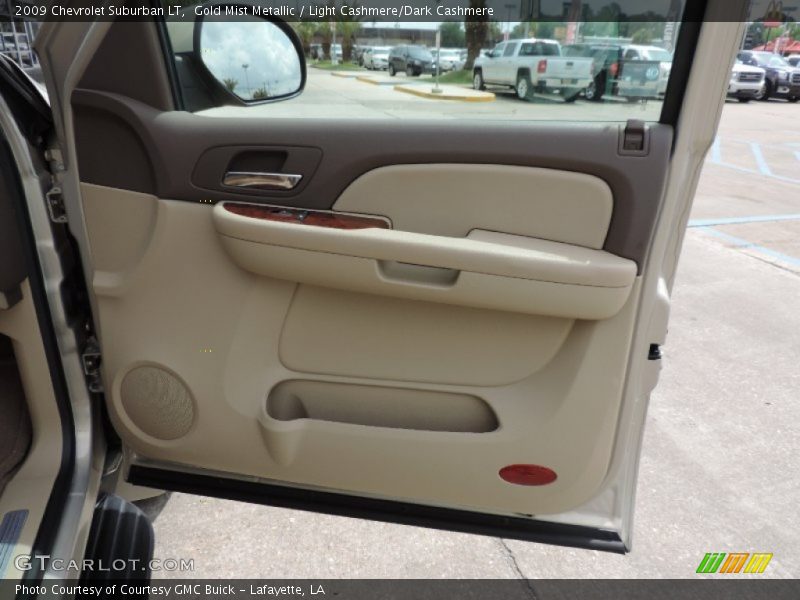 Gold Mist Metallic / Light Cashmere/Dark Cashmere 2009 Chevrolet Suburban LT