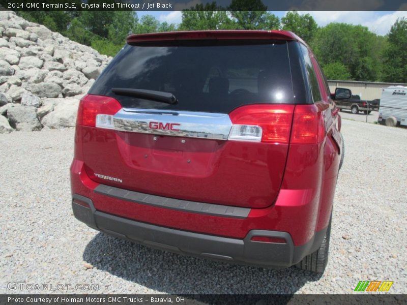 Crystal Red Tintcoat / Jet Black 2014 GMC Terrain SLE