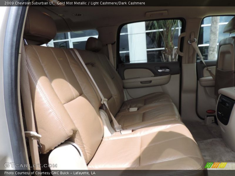 Gold Mist Metallic / Light Cashmere/Dark Cashmere 2009 Chevrolet Suburban LT