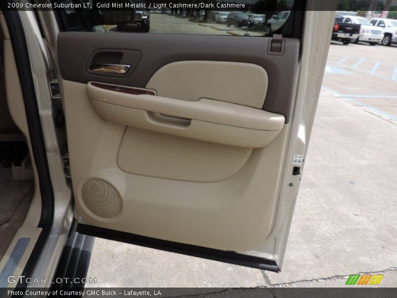 Gold Mist Metallic / Light Cashmere/Dark Cashmere 2009 Chevrolet Suburban LT