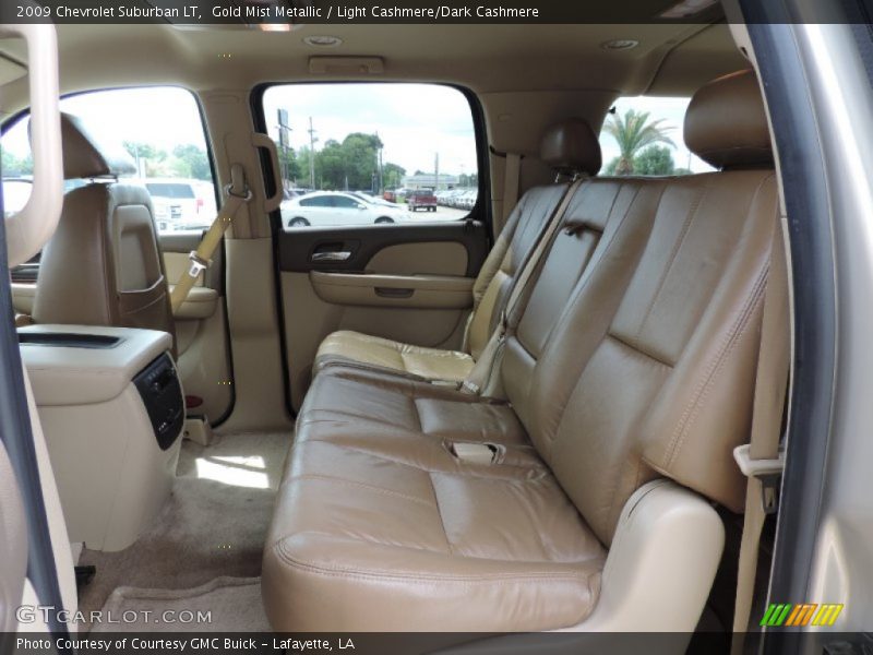 Gold Mist Metallic / Light Cashmere/Dark Cashmere 2009 Chevrolet Suburban LT