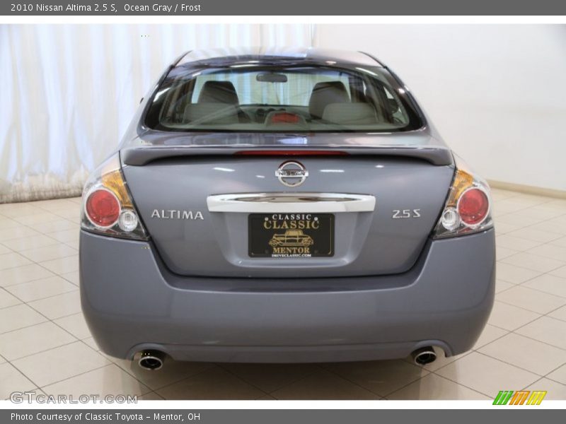 Ocean Gray / Frost 2010 Nissan Altima 2.5 S