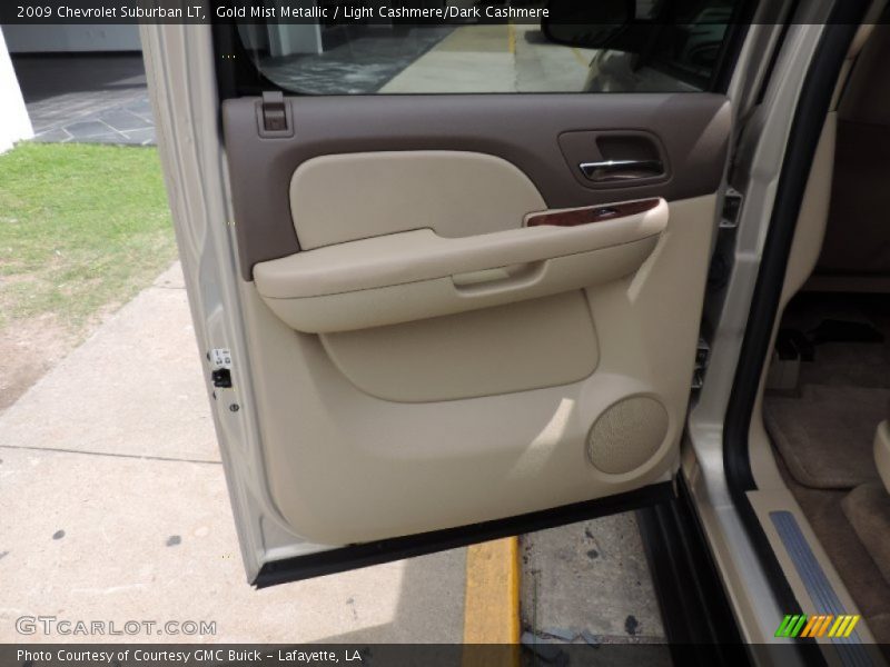 Gold Mist Metallic / Light Cashmere/Dark Cashmere 2009 Chevrolet Suburban LT