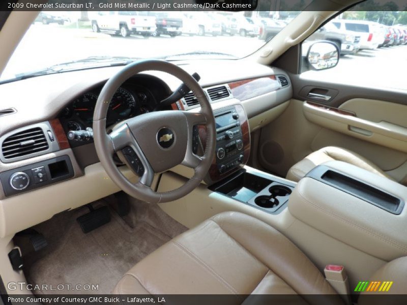  2009 Suburban LT Light Cashmere/Dark Cashmere Interior