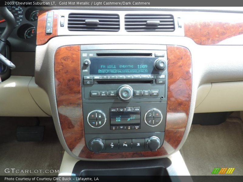 Gold Mist Metallic / Light Cashmere/Dark Cashmere 2009 Chevrolet Suburban LT
