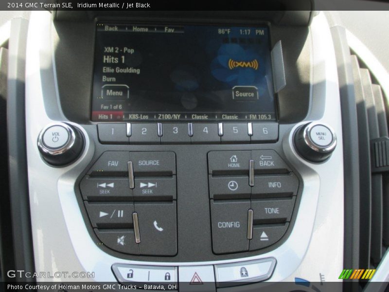 Iridium Metallic / Jet Black 2014 GMC Terrain SLE