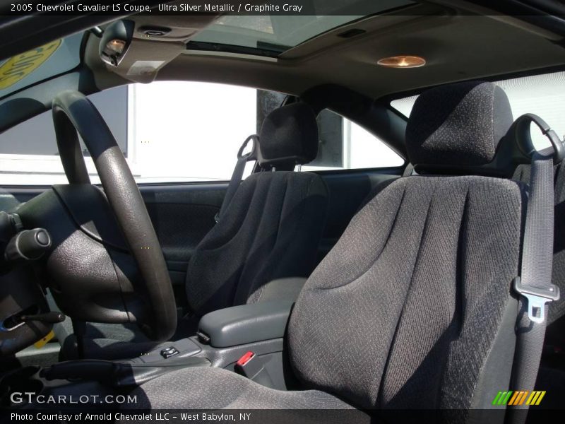 Ultra Silver Metallic / Graphite Gray 2005 Chevrolet Cavalier LS Coupe