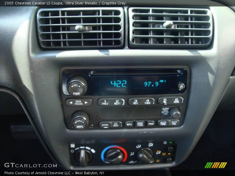 Ultra Silver Metallic / Graphite Gray 2005 Chevrolet Cavalier LS Coupe