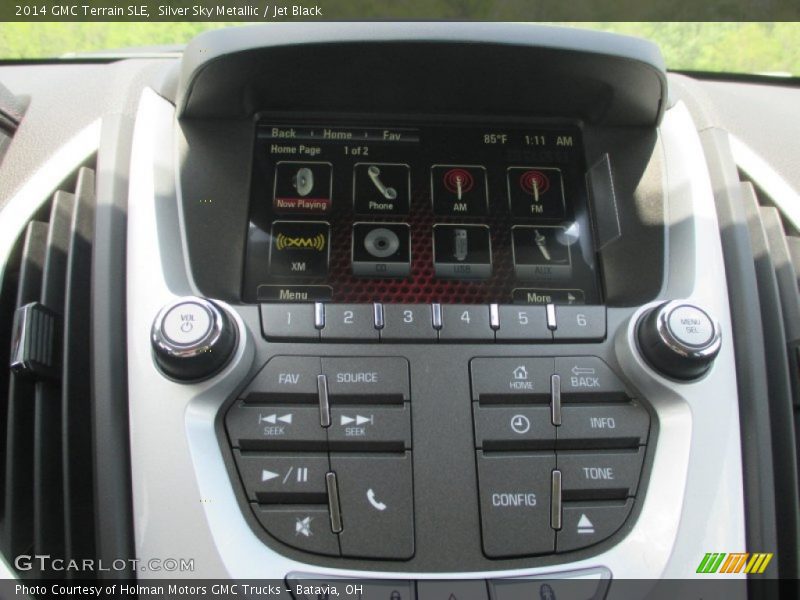 Silver Sky Metallic / Jet Black 2014 GMC Terrain SLE