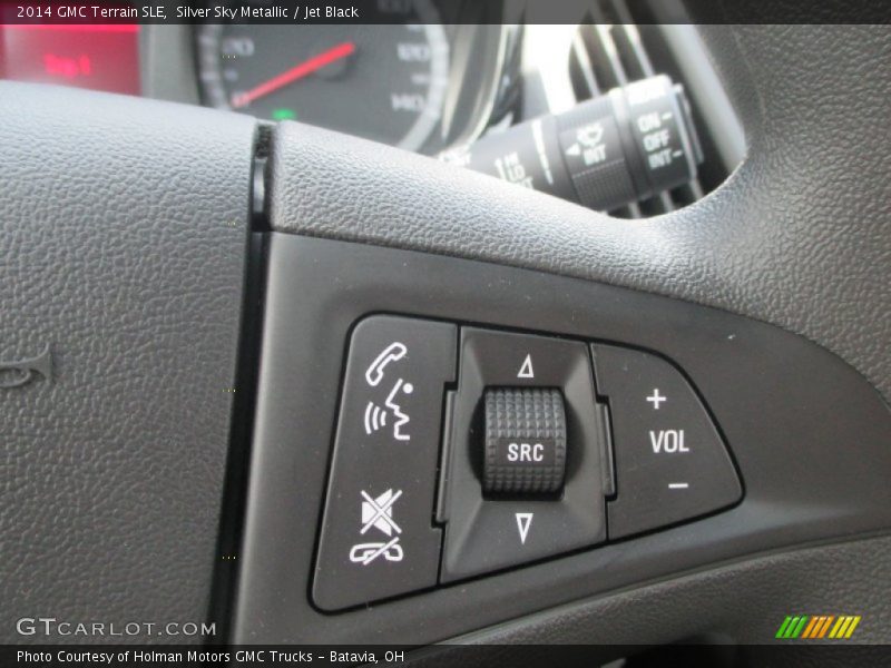 Silver Sky Metallic / Jet Black 2014 GMC Terrain SLE