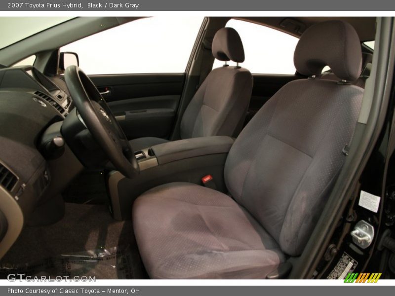 Black / Dark Gray 2007 Toyota Prius Hybrid
