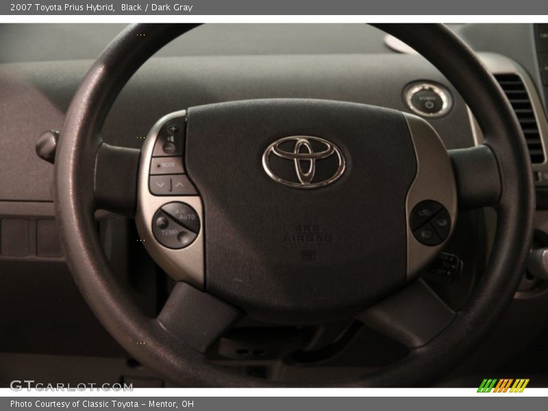 Black / Dark Gray 2007 Toyota Prius Hybrid