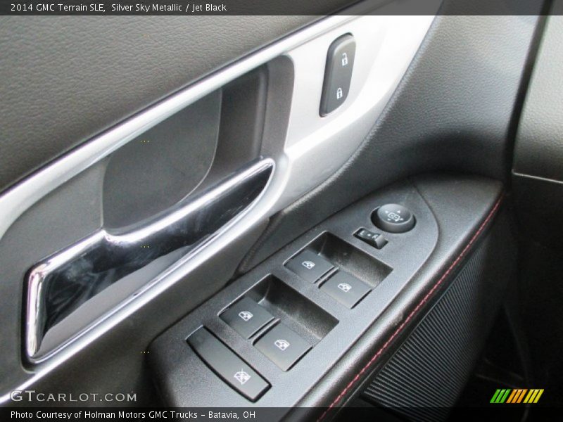 Silver Sky Metallic / Jet Black 2014 GMC Terrain SLE