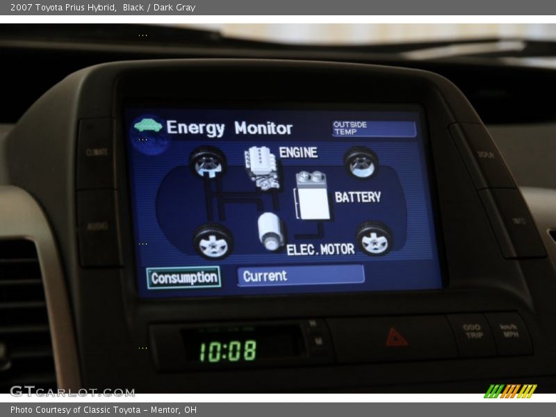 Black / Dark Gray 2007 Toyota Prius Hybrid