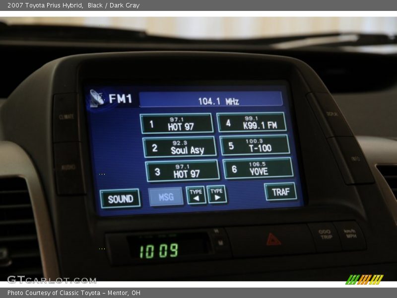 Black / Dark Gray 2007 Toyota Prius Hybrid