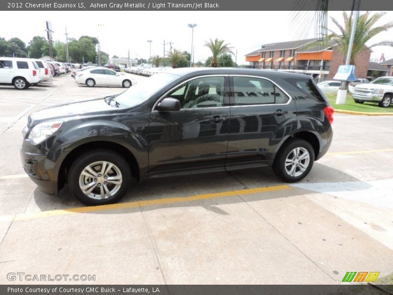 Ashen Gray Metallic / Light Titanium/Jet Black 2012 Chevrolet Equinox LS