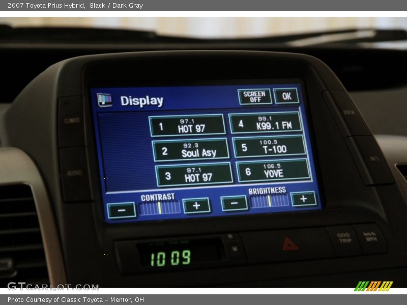 Black / Dark Gray 2007 Toyota Prius Hybrid