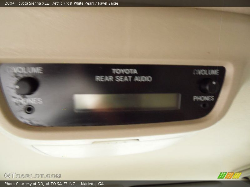 Arctic Frost White Pearl / Fawn Beige 2004 Toyota Sienna XLE