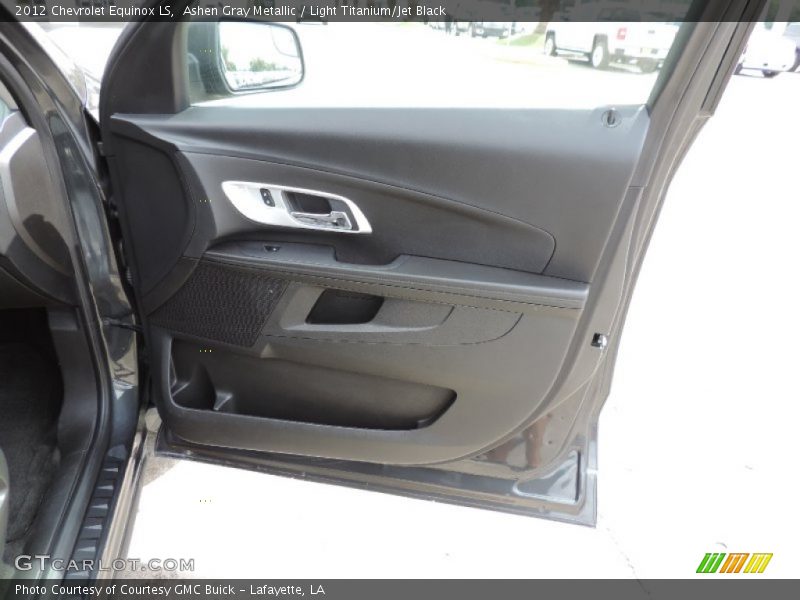 Ashen Gray Metallic / Light Titanium/Jet Black 2012 Chevrolet Equinox LS