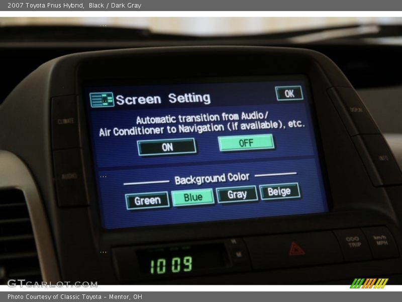 Black / Dark Gray 2007 Toyota Prius Hybrid