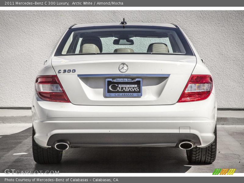 Arctic White / Almond/Mocha 2011 Mercedes-Benz C 300 Luxury