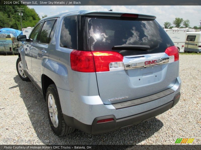 Silver Sky Metallic / Jet Black 2014 GMC Terrain SLE