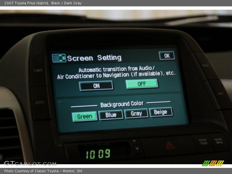 Black / Dark Gray 2007 Toyota Prius Hybrid