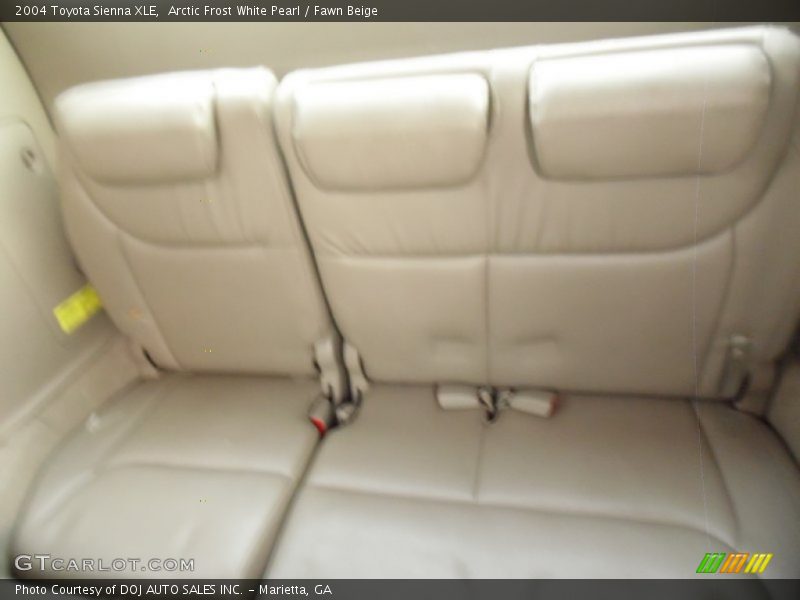 Arctic Frost White Pearl / Fawn Beige 2004 Toyota Sienna XLE