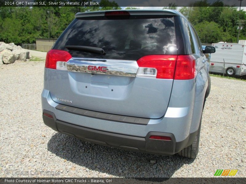 Silver Sky Metallic / Jet Black 2014 GMC Terrain SLE