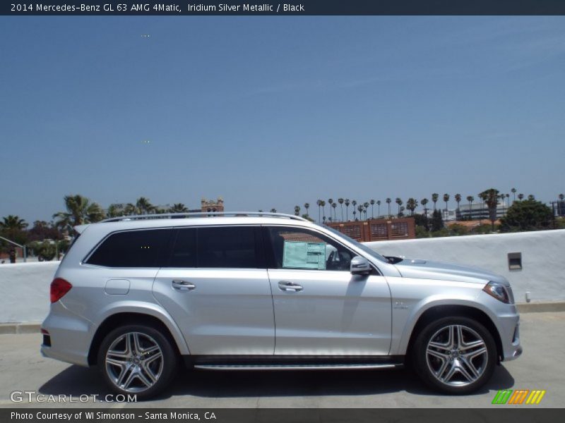 Iridium Silver Metallic / Black 2014 Mercedes-Benz GL 63 AMG 4Matic